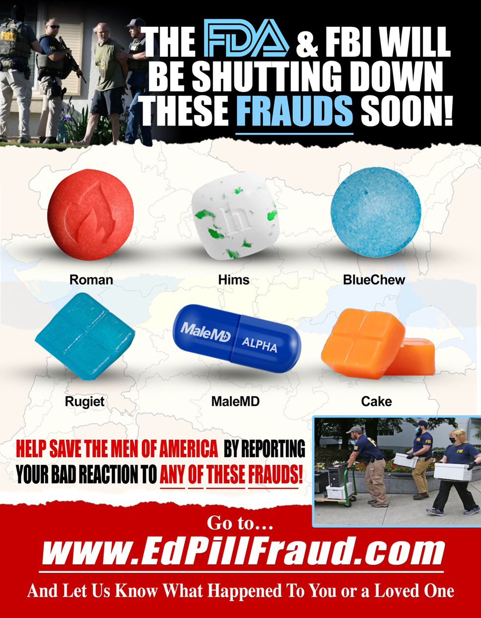 BlueChew - FDA and FBI will be shutting down these frauds soon