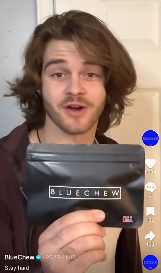 BlueChew - instagram young men