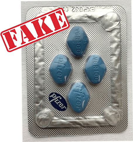 fake Pfizer Viagra pills