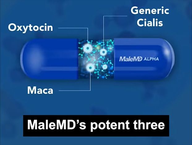 MaleMD Alpha - Oxytocin pill