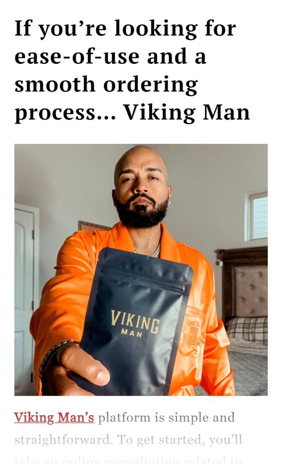 My Subscription Addiction - fake Viking Man review