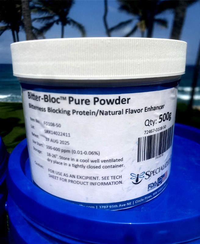 Roman - blue tub of bitter-bloc pure powder