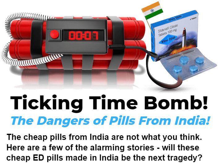 Ticking time bomb - the dangers of pills from India