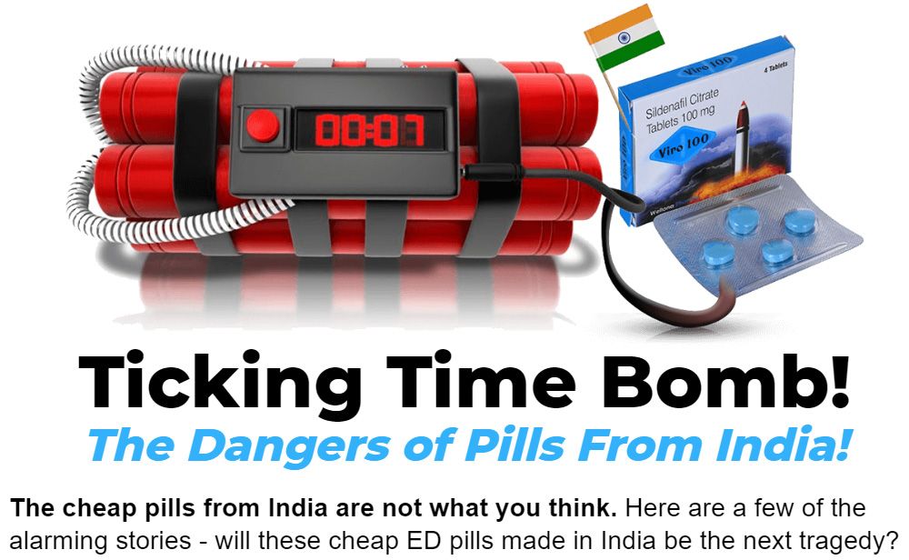 ticking time bomb - the dangers of pills from India