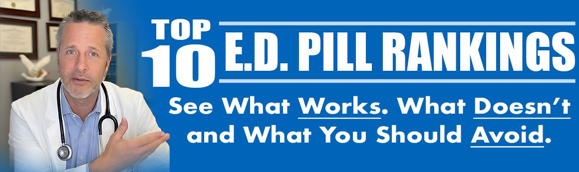 Top 10 E.D. pill rankings