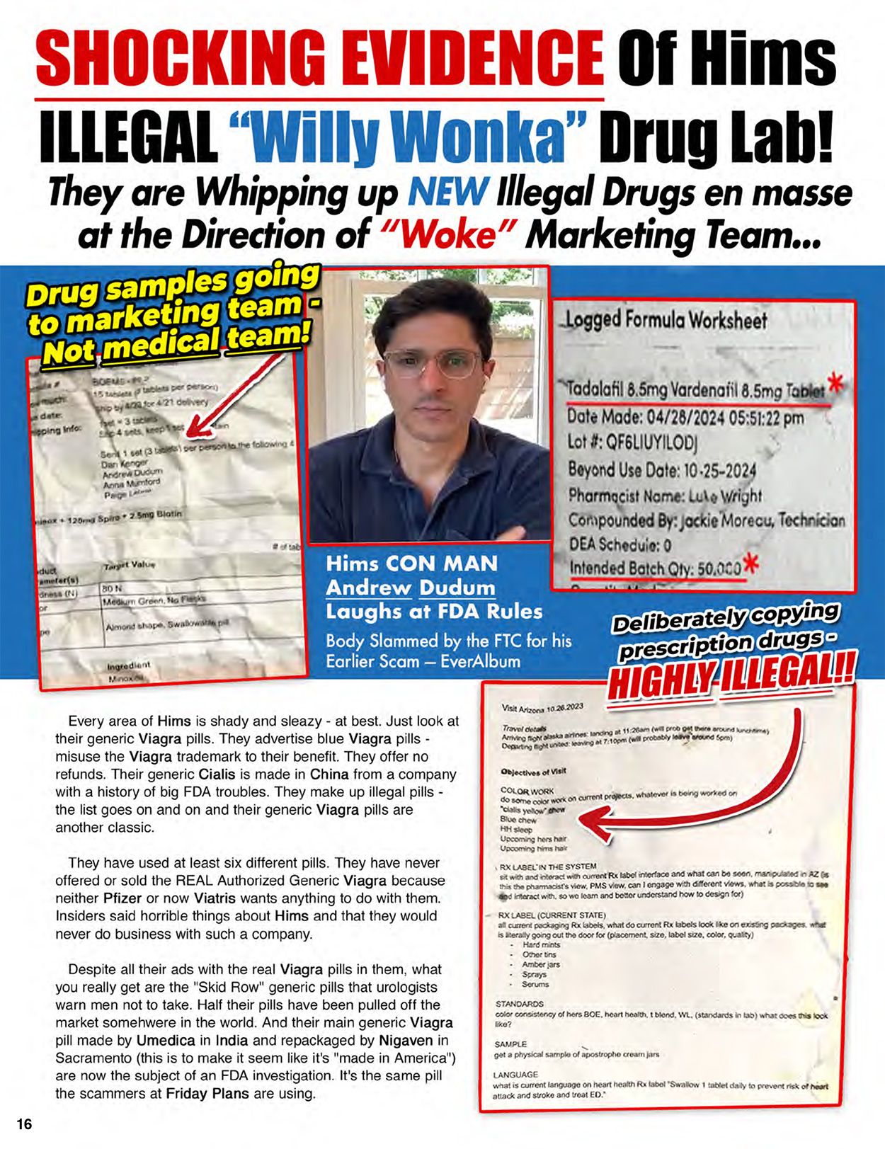 Viagra Secrets And Scams