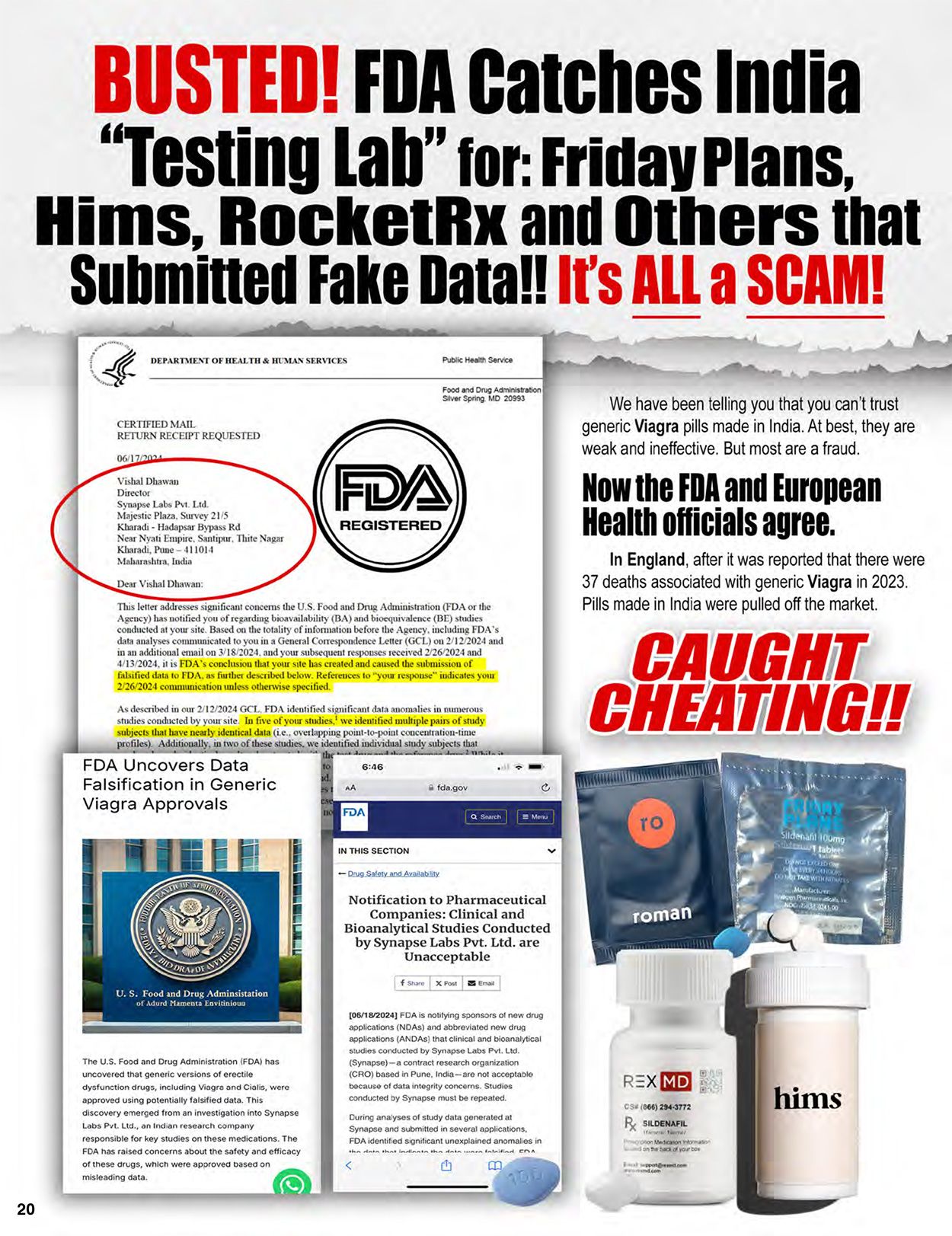 Viagra Secrets And Scams