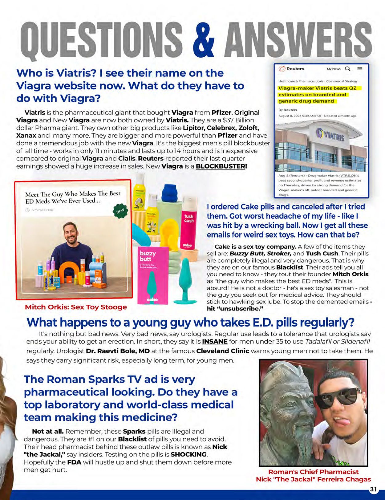 Viagra Secrets And Scams