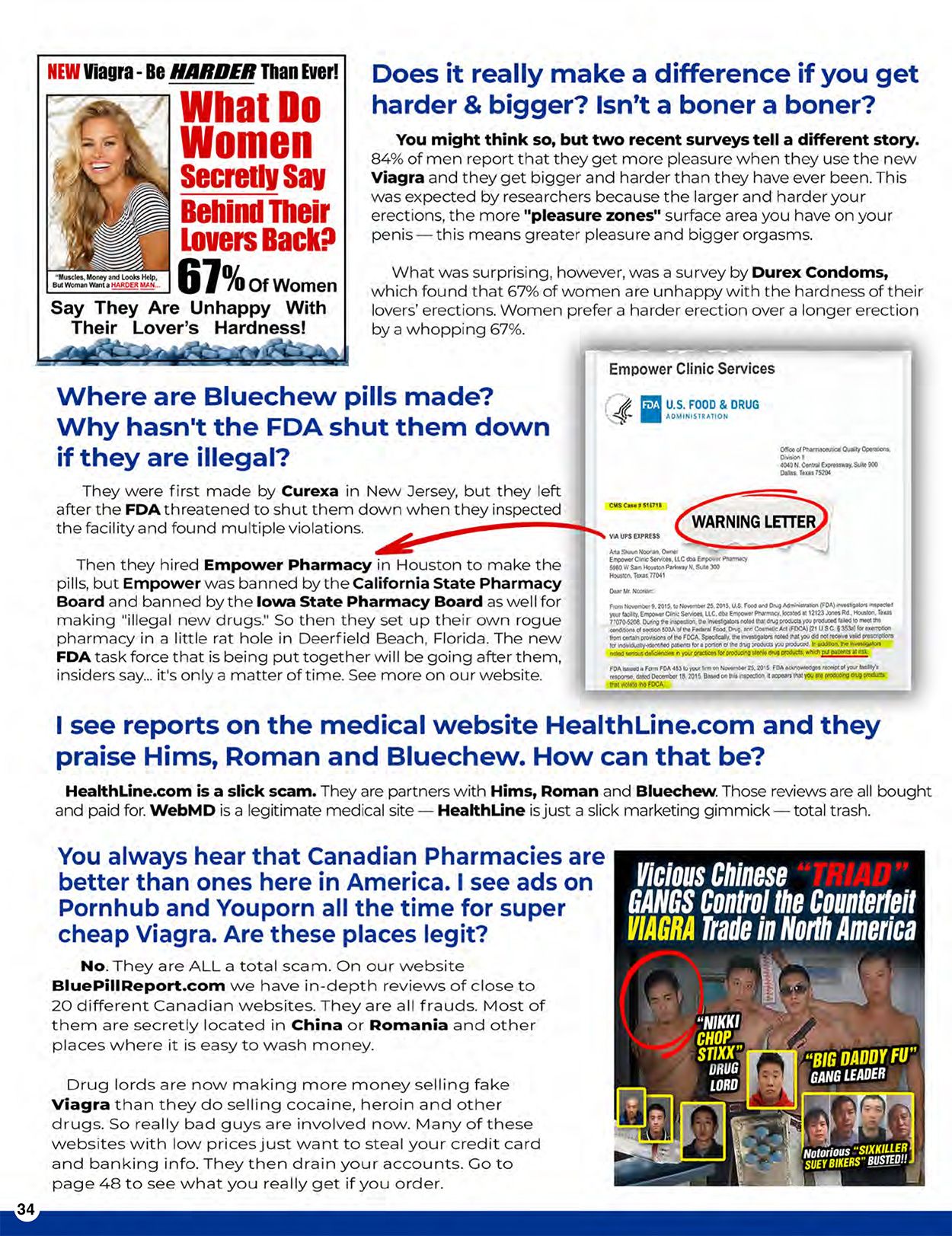 Viagra Secrets And Scams
