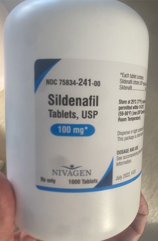 ZipHealth - Sildenafil bottle front