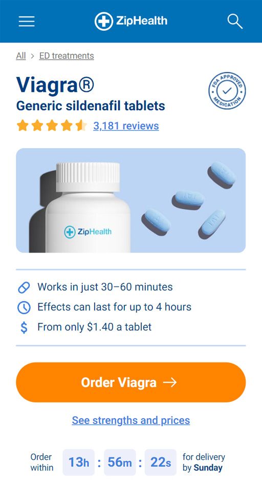 ZipHealth - website screenshot