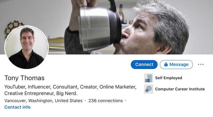 Tony Thomas on LinkedIn