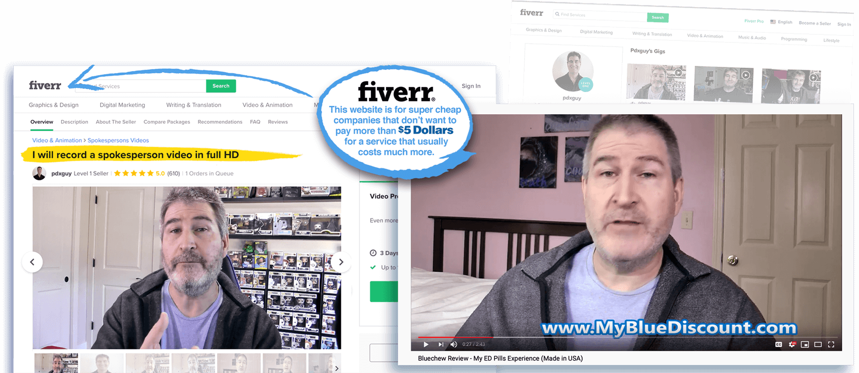 Fiverr website images